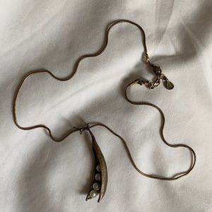 Michel Michaud 4 Peas Necklace